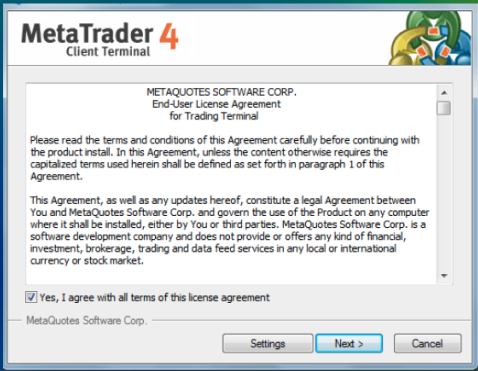 MT4 Download Page on Broker Website - The Broker Radar